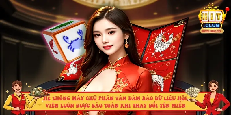 Hệ thống máy chủ phân tán đảm bảo dữ liệu hội viên luôn được bảo toàn khi thay đổi tên miền